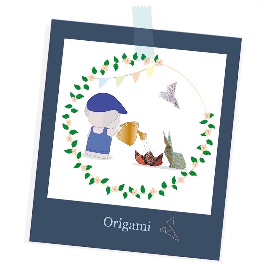 origami lapin